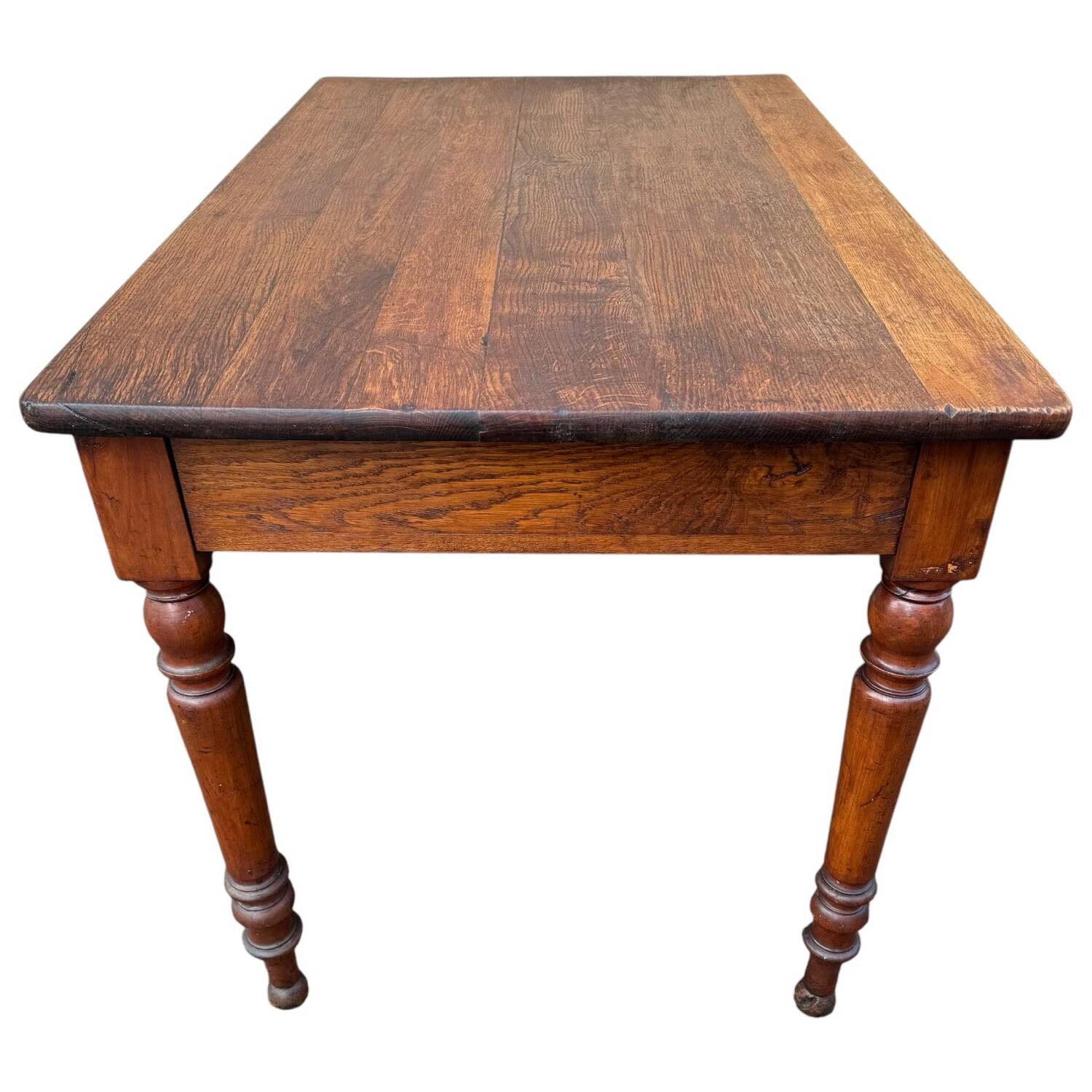 19th century oak bistro table
