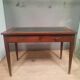 Directoire style desk table with 2 drawers