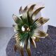 Flower wall lamp, 1970s