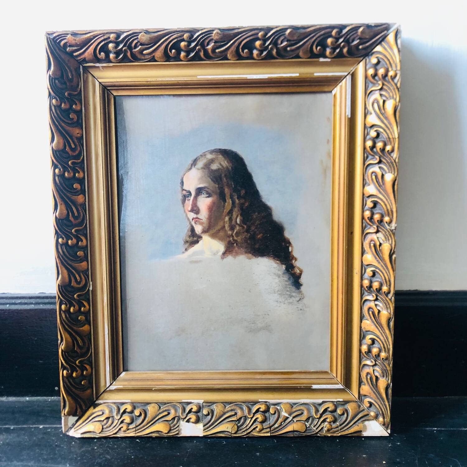Portrait of a young Flemish girl