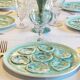 Set of 8 antique crystal glasses - 1940s-1950s