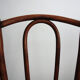 Paire de chaises bistro cannées 1900