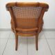 Fauteuil canné signé grange modèle faux bambou