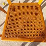 pair of caned chairs, Stella brand