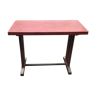 Burgundy red bistro table