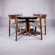 Danish modern dining set by N.O. Møller, Denmark 1960s