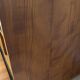 Teak furniture — sliding display cabinet + drop-down door