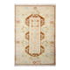 6x9 Terracotta & Cream Vintage Persian Rug, 199x290Cm