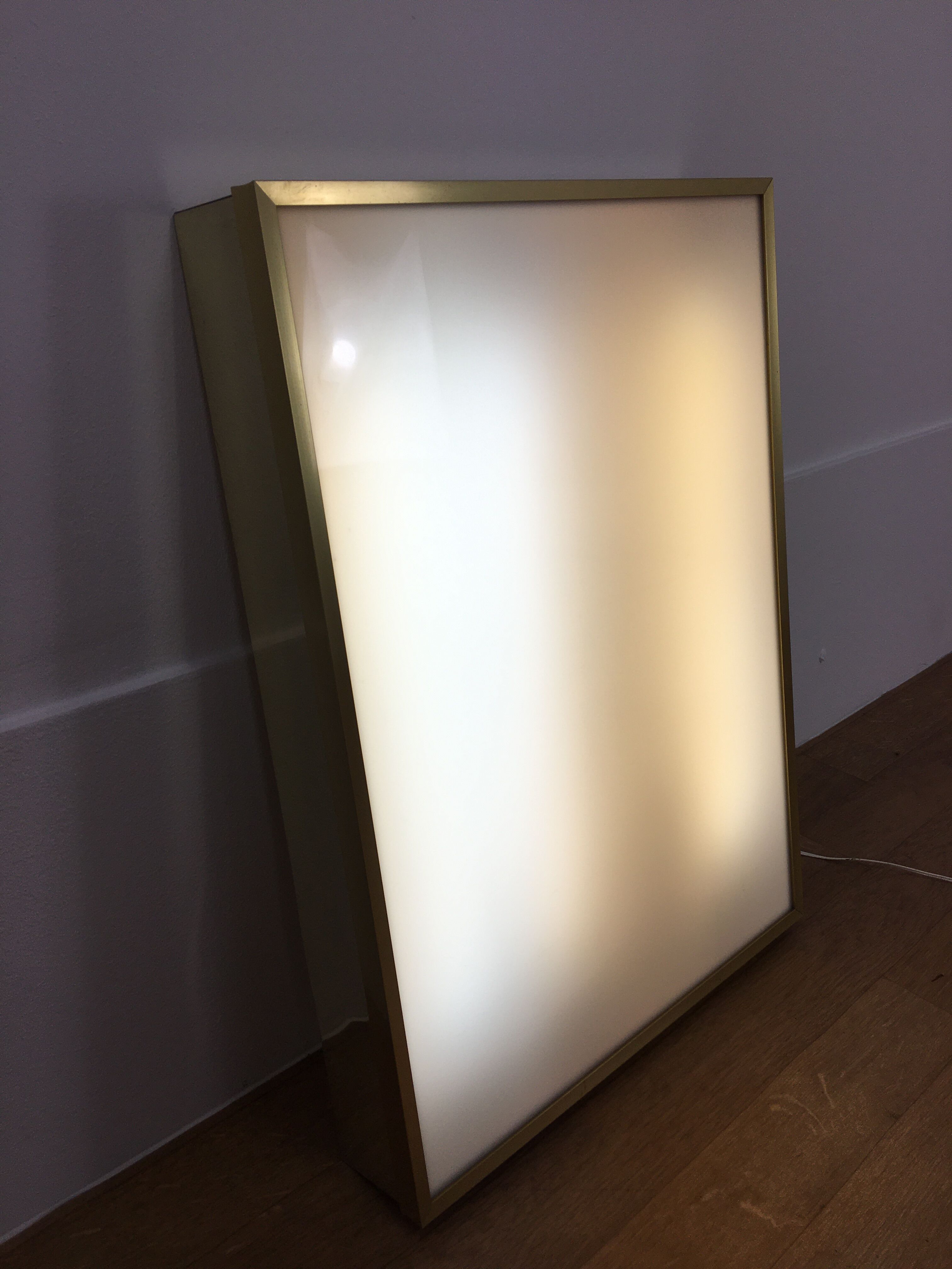 Hermes light panel, for advertising perfume Calèche