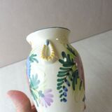 Ancient vase, flower decoration, ceramic, st Clement