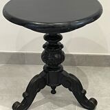 Side table leg tripod Napoleon III