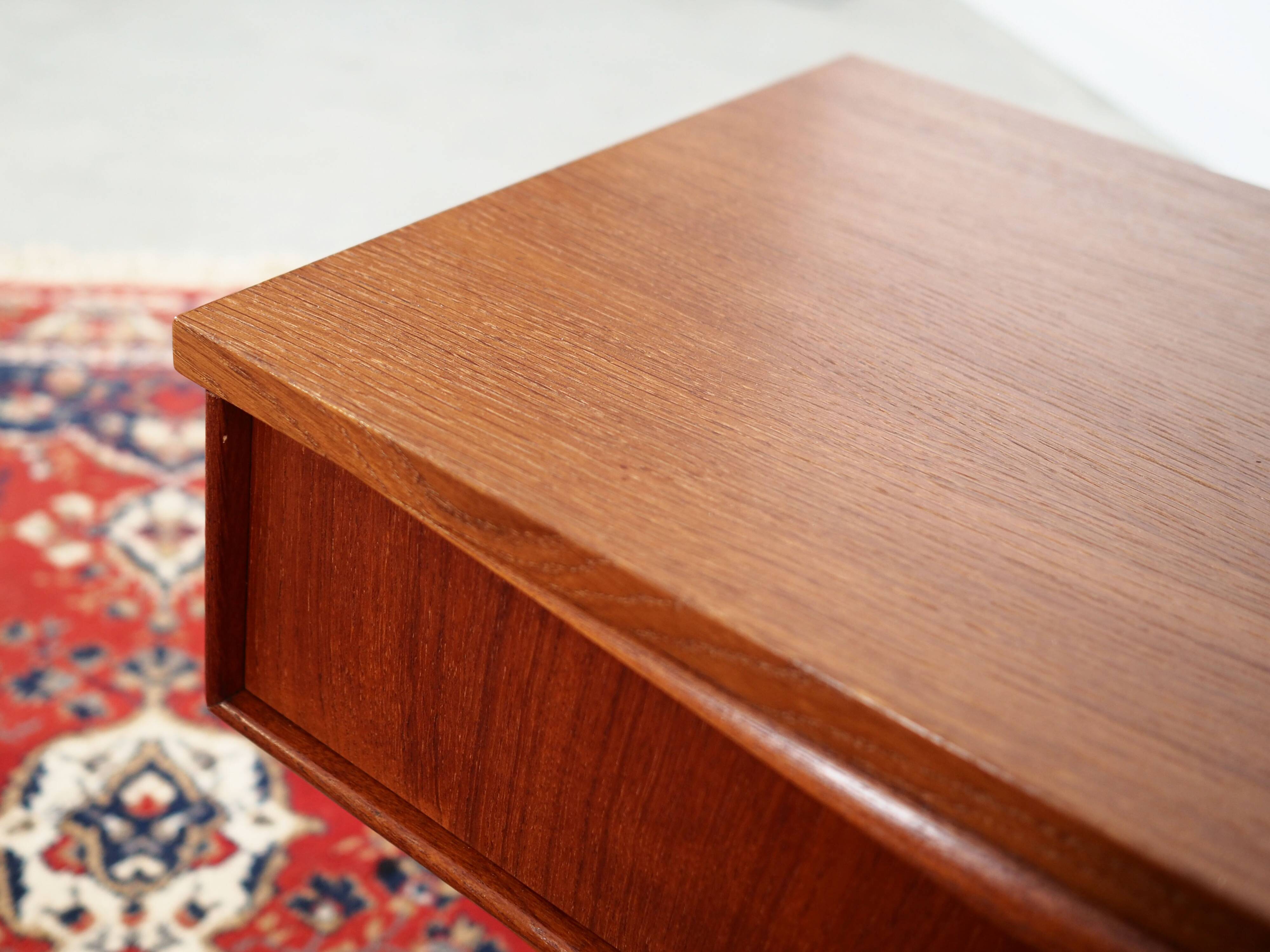 Teak lowboard, Danish design, 1970s, production: Denmark