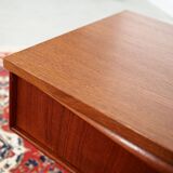 Teak lowboard, Danish design, 1970s, production: Denmark