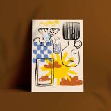 Illustration “Little treasures” A4