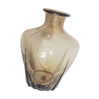 Smoked glass carafe