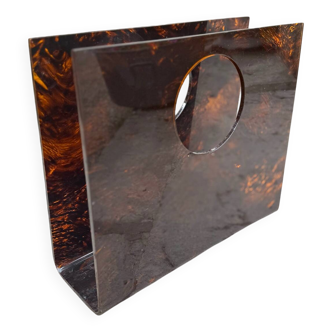 Porte revue Plexiglas - écaille de tortue