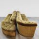 Vintage velvet modular sofa modular 'Verdant green'