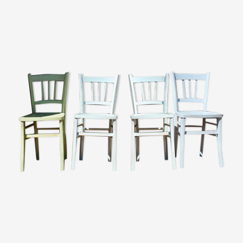 Lots of bistro chairs