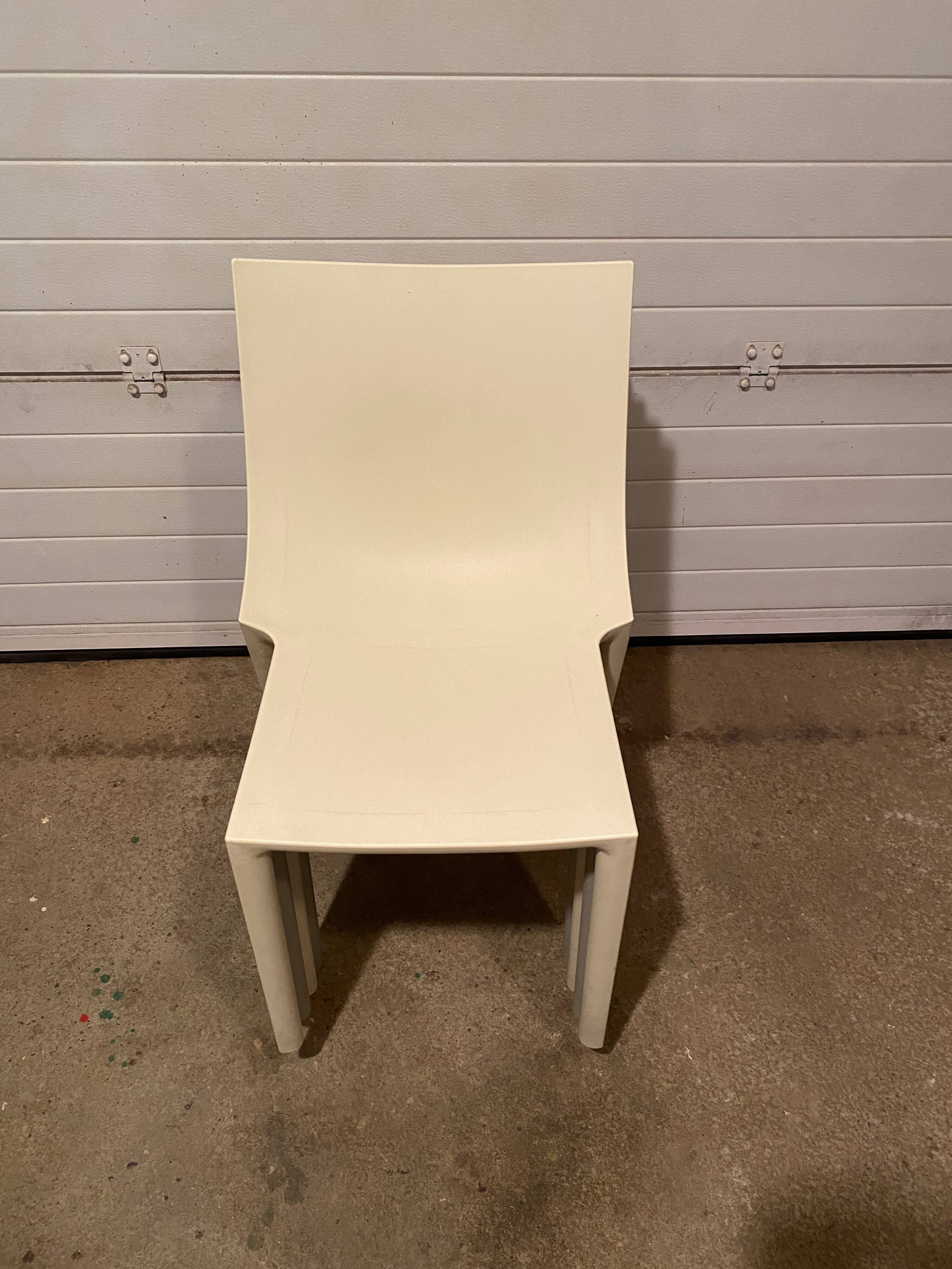 4 Bo Driade designer chairs