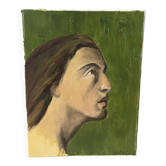 Oil on canvas "The Penitent"