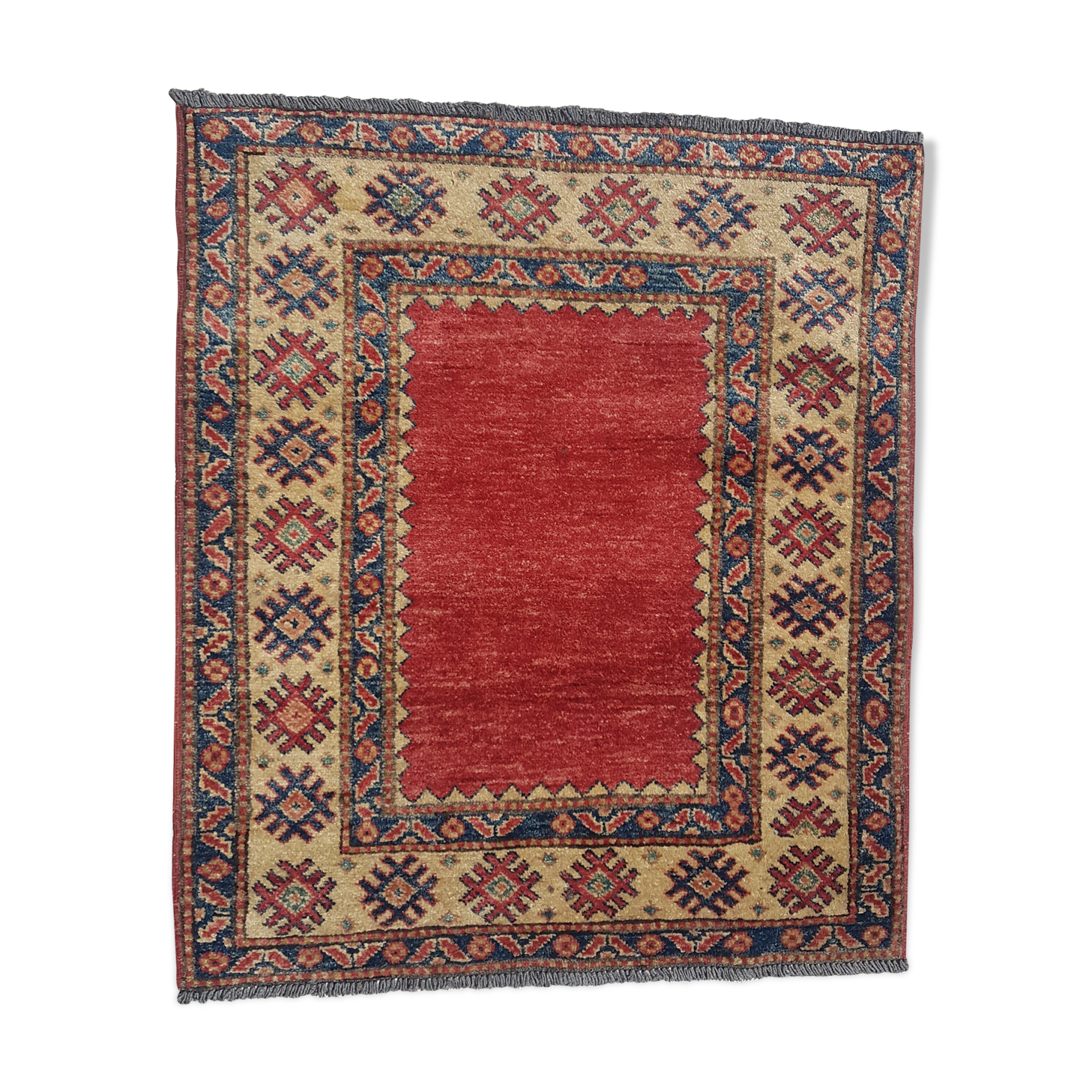 tapis persan fait main 100% laine 96x82cm
