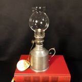 Small tin lamp