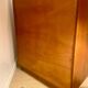 Commode haute 5 tiroirs en teck années 60
