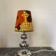 Lampe chromée années 70