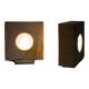 Lampes de table en travertin par Giuliano Cesari pour Nucleo Sormani, années 70, lot de 2