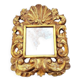 Golden cornucopia mirror