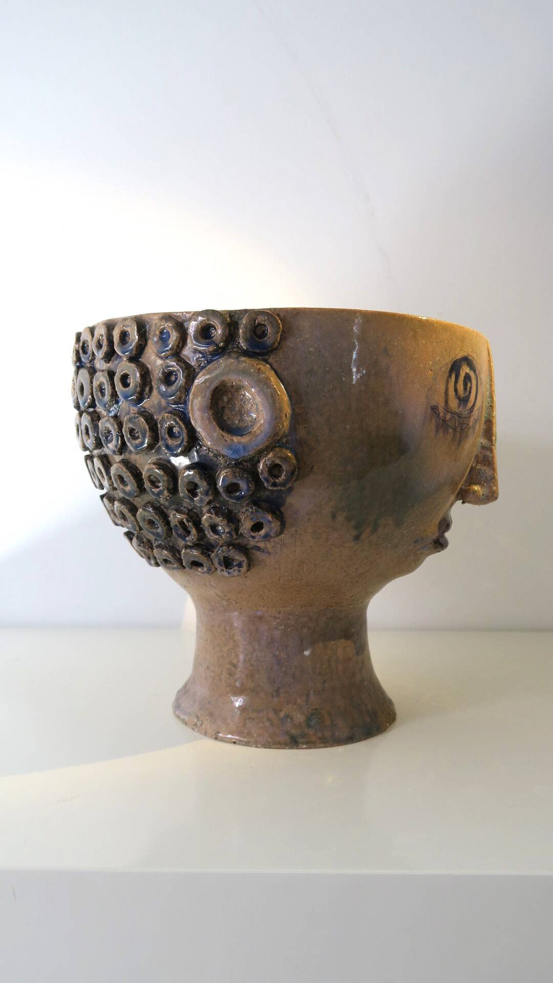 Cache-pot, empty pocket signed, Netherlands, 1995