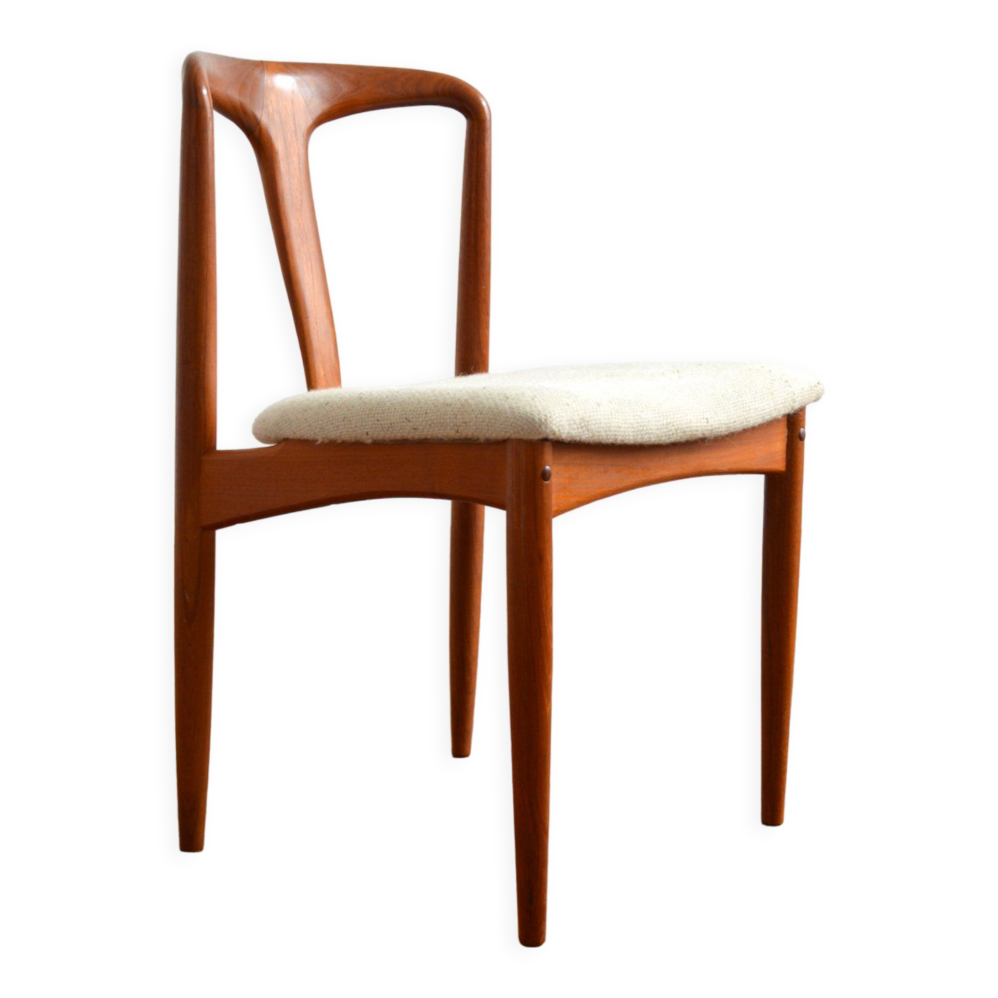 Vintage Scandinavian chair Juliane by Johannes Andersen 1960s
