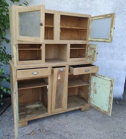 Mado sideboard, vintage two-body sideboard