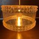 Vintage plexiglass pendant light, circa 1970s