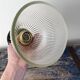 Plafonnier en verre holophane