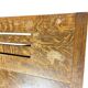 Vintage wooden corner bench