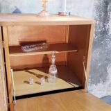 Rattan cabinet cabinet