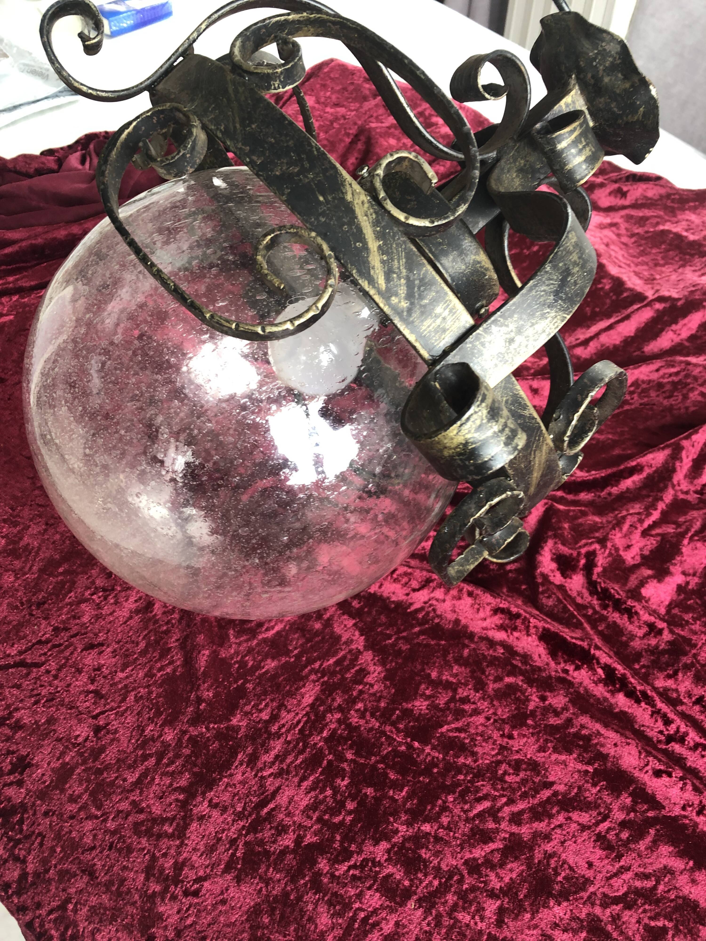 Lantern iron forge