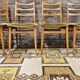 Set de 4 chaises scandinaves par Bähre Mignon Möbel 1960
