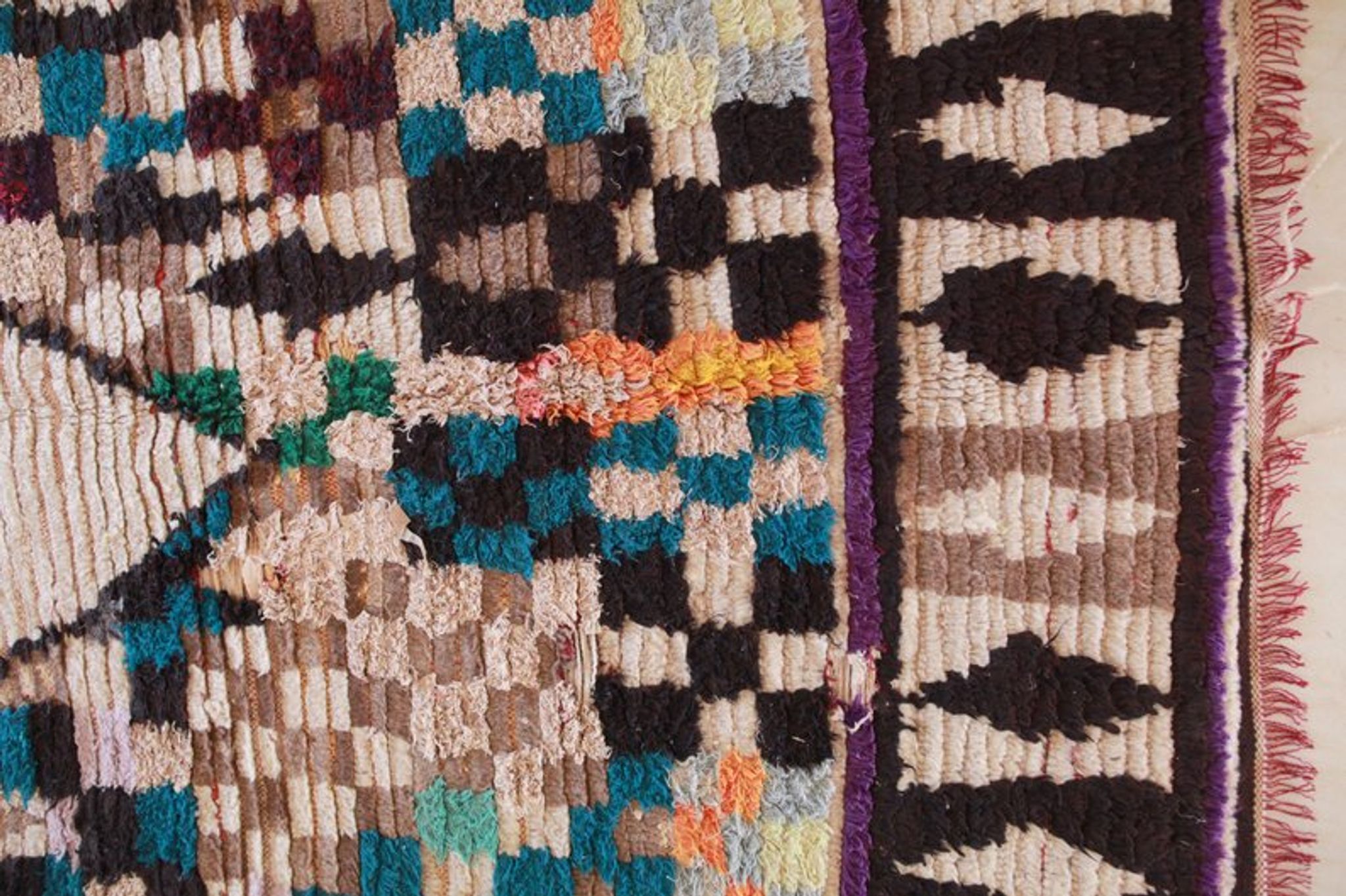 Carpet Azilal Moroccan, 120 cm x 240 xm