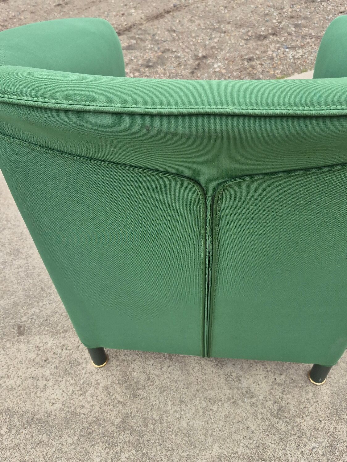 Set 2 vintage green Aura chair Paolo Piva Wittmann