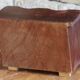 Old wooden doll sideboard