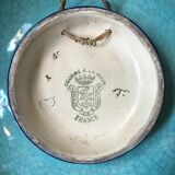 Longwy enamel plate