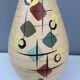 Vase en céramique West Germany 40cm.