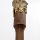 Angelo Brotto - Murano glass and bronze chandelier - Mid-Century - Esperia,