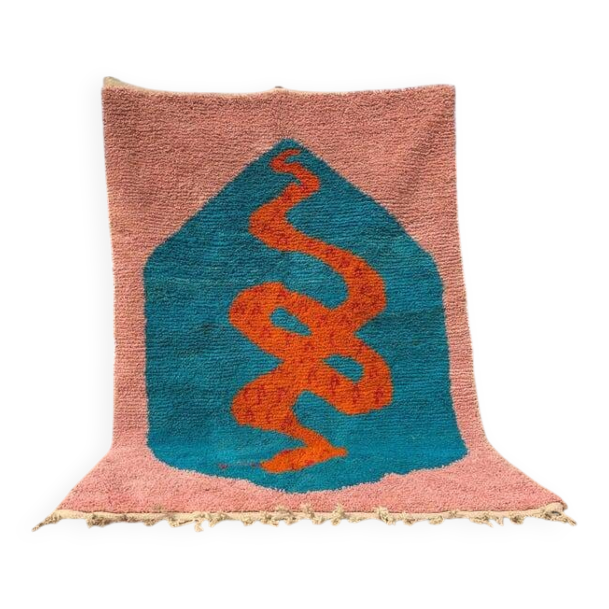 Berber Moroccan rug decorated 200cm x 300cm