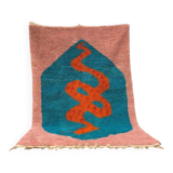 Berber Moroccan rug decorated 200cm x 300cm