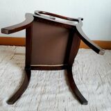 Pair of Charles X style Lyre-backed armchairs