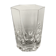 Verre à pans coupés en cristal de Sèvres à section hexagonale