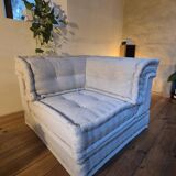 Mah Jong sofa by Roche Bobois in beige by Hans Hopfer, set of 7 modules.